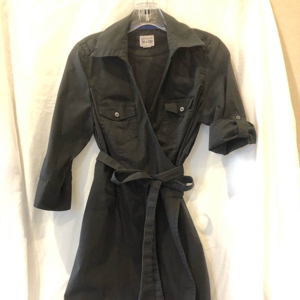 Wonderful shirt wrap dress